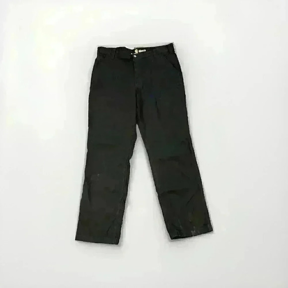 Carhartt Other - Carhartt Black Relaxed Fit Straight Leg Work Pants Mens 40x34 102291-001